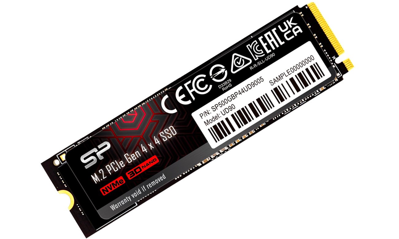 Silicon Power 1TB M.2 PCIe Gen4 NVMe UD90 - Dyski SSD